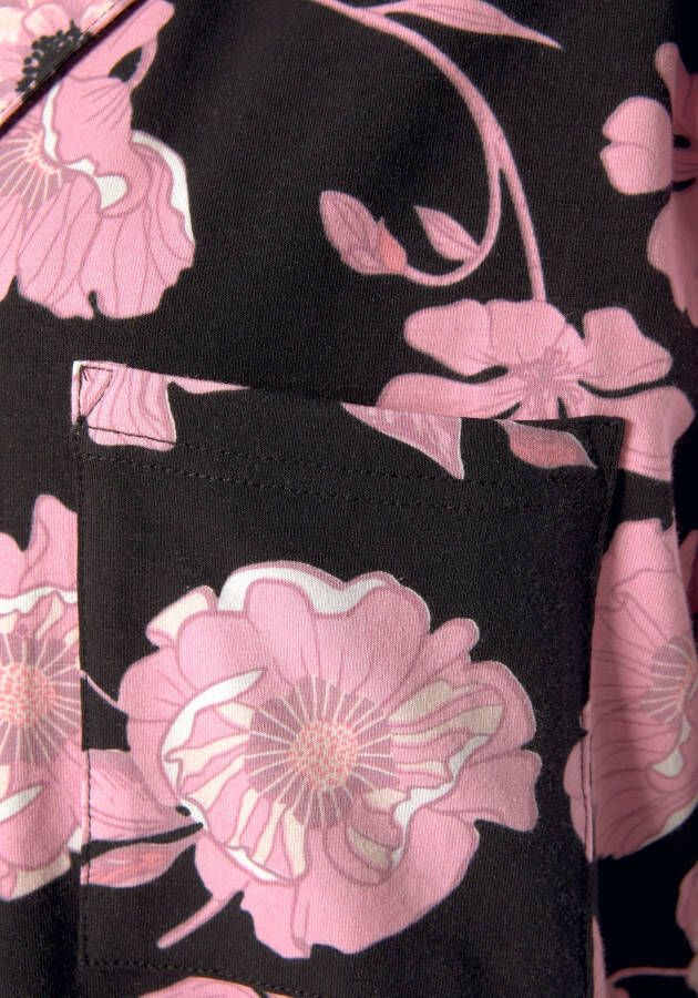 Lascana Nachthemd met bloemmotief