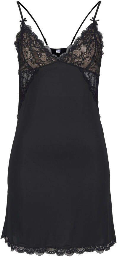 Lascana Negligé met onderlegde cups van kant