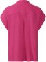 Lascana Overhemdblouse van mix van linnen met knoopsluiting linnen blouse met korte mouwen - Thumbnail 4