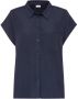 Lascana Overhemdblouse van mix van linnen met knoopsluiting linnen blouse met korte mouwen - Thumbnail 5