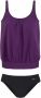 Lascana Oversized tankini Corrigerende versterking bij de cup onderbustelastiek rondom verstelbare bandjes - Thumbnail 2