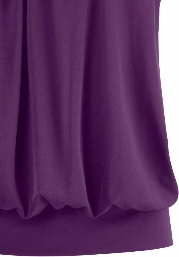 Lascana Oversized tankini Corrigerende versterking bij de cup onderbustelastiek rondom verstelbare bandjes
