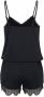 Lascana Playsuit met kanten zoom - Thumbnail 3
