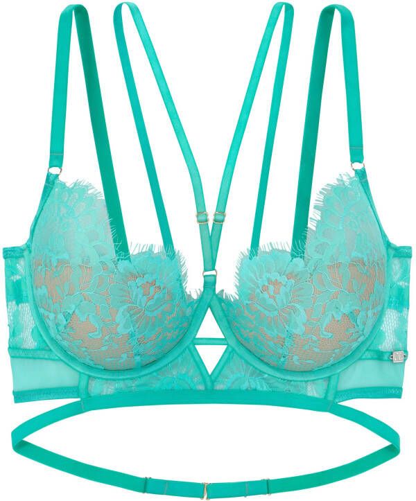 Lascana Push-up-bh in opwindende bandjes-look sexy dessous - Foto 2