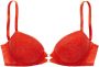 Lascana Push-up-bh bedekt met fijn gebloemd kant lingerie - Thumbnail 2