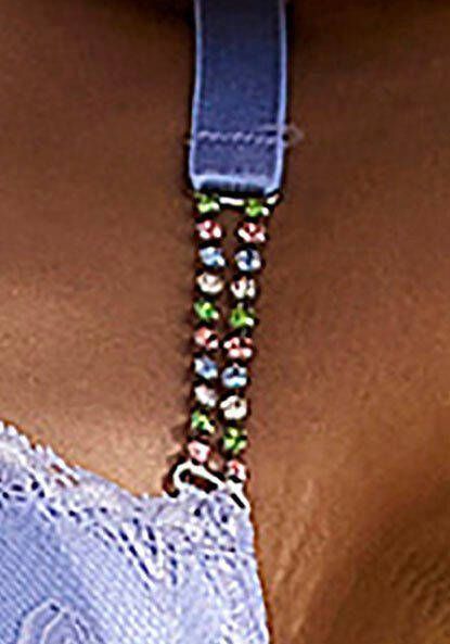 Lascana Push-up-bh Dalia met elegante stras op de schouderbandjes lingerie - Foto 3