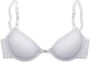Lascana Push-up-bh met beugel met voorsluiting en transparante bandjes ondergoed - Thumbnail 2