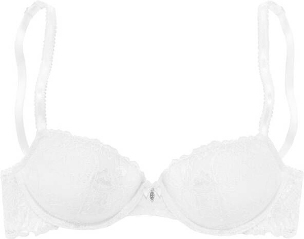 Lascana Push-up-bh van gebloemde kant dessous