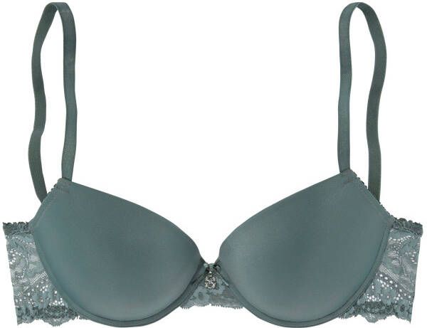 Lascana Push-up-bh met beugel en kanten achterkant dessous