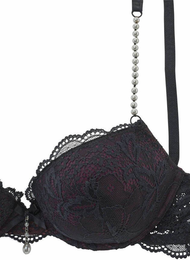 Lascana Push-up-bh met elegante kralendetails sexy dessous - Foto 3