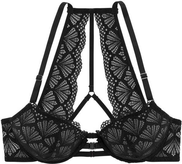 Lascana Push-up-bh Sienna met decoratieve kanten achterkant sexy dessous - Foto 2