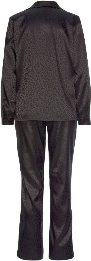 Lascana Pyjama met luipaardmotief (2-delig 1 stuk)