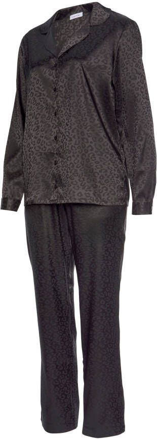 Lascana Pyjama met luipaardmotief (2-delig 1 stuk)