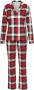 Lascana Pyjama met ruitprint (2-delig Incl. slaapmasker) - Thumbnail 2