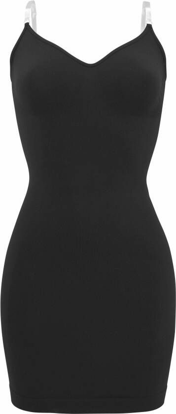 Lascana Shaping-jurk NAADLOOS met transparante bandjes shapewear basic