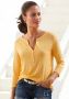 Lascana Shirt met 3 4-mouwen in modieuze blouse-look (Set van 2) - Thumbnail 6