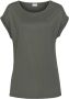 Lascana Shirt met korte mouwen in basic stijl t-shirt van zachte viscose - Thumbnail 2