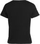 Lascana Shirt met korte mouwen in korte lengte crop top t-shirt met knoopdetails aan de voorkant - Thumbnail 3