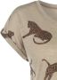 Lascana Shirt met korte mouwen met luipaardmotief t-shirt voor dames losse pasvorm casual-chic - Thumbnail 3