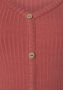 Lascana Shirt met korte mouwen van geribde stof met decoratieve knoopsluiting t-shirt v-hals - Thumbnail 5
