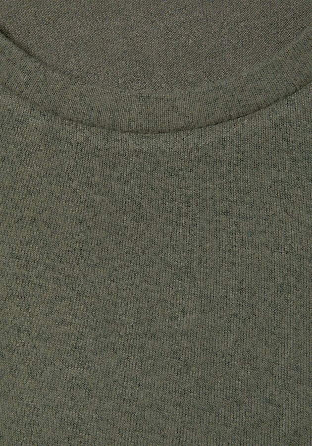 Lascana Shirt met lange mouwen gemaakt van donzige goederen (1-delig)