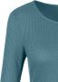 Lascana Shirt met lange mouwen in modieuze piqué-look - Thumbnail 3