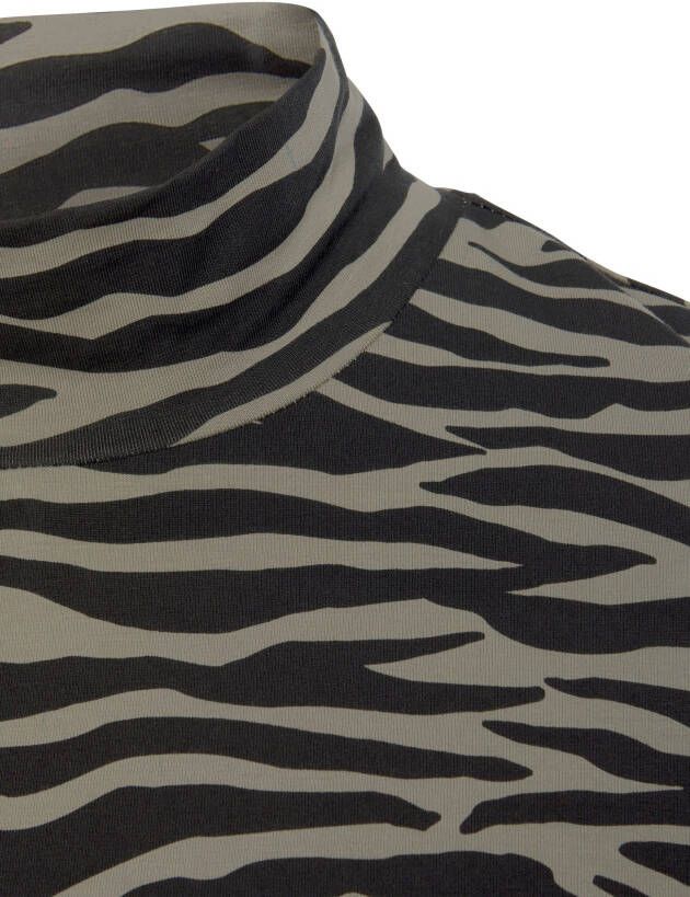 Lascana Shirt met staande kraag met animal-print (1-delig)