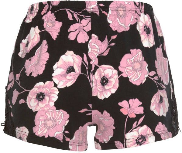 Lascana Short met kanten inzetten