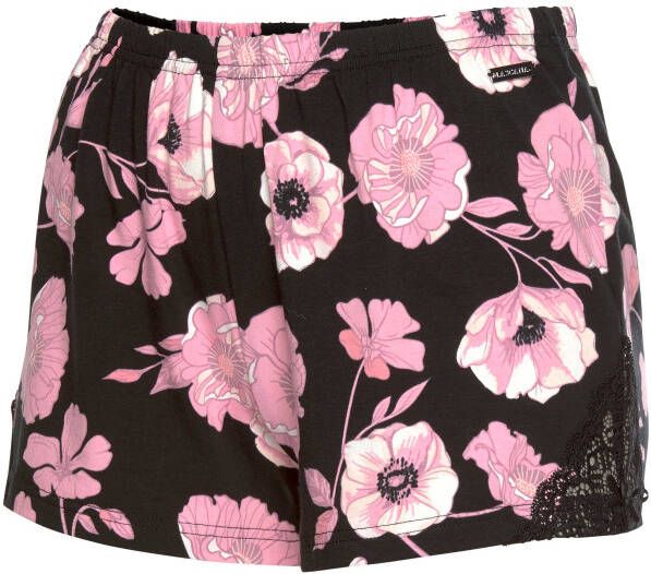 Lascana Short met kanten inzetten