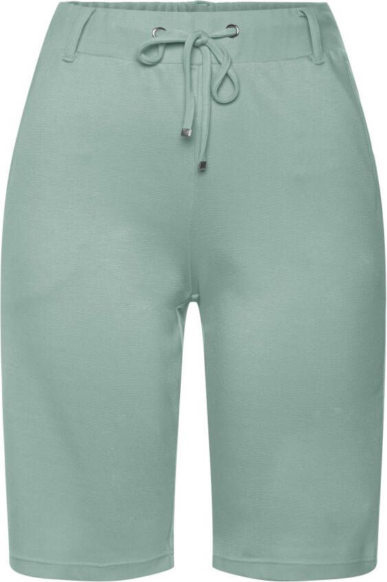 Lascana Short met riemlussen en bindband loungewear