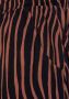 Lascana Strandbroek met zebraprint en zakken jersey broek loungebroek - Thumbnail 5