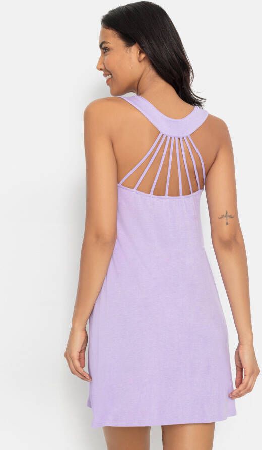 Lascana Strandjurk met speciaal bandjesontwerp kort zomerjurk
