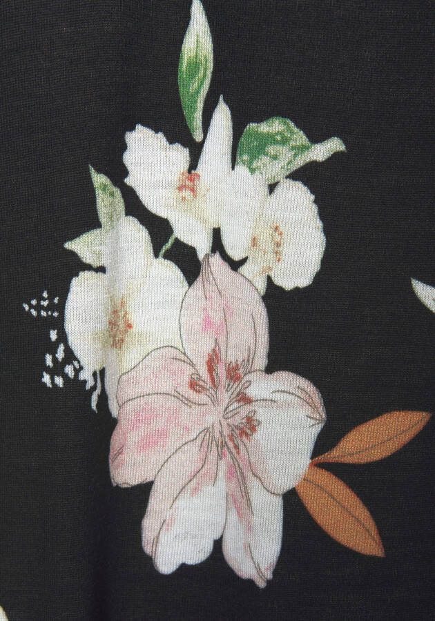 Lascana Strandjurk met bloemenprint mini jurk zomerjurk