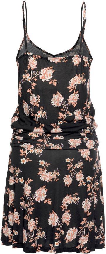 Lascana Strandjurk met bloemen alloverprint kort zomerjurk minijurk