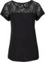 Lascana Strandshirt met kanten inzet t-shirt met korte mouwen elegant - Thumbnail 2