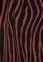 Lascana Strandshort met wijde pijpen en strikceintuur zebraprint korte broek - Thumbnail 8