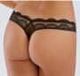 Lascana String met gerecycled polyamide in het kant - Thumbnail 4