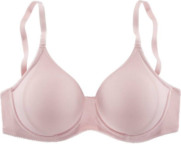 Lascana T-shirt-bh Perfect basic met beugel zonder cups basic dessous - Foto 2