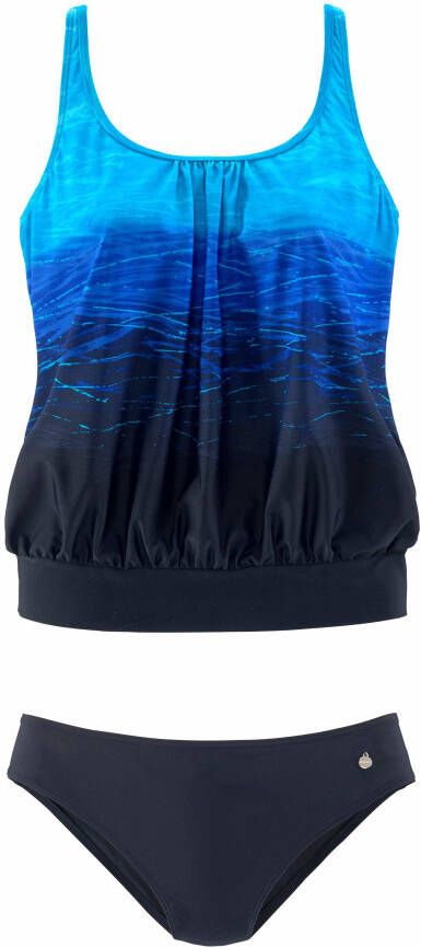 Lascana Tankini met batik-look
