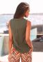 Lascana Top met v-hals blouseshirt damesblouse basic - Thumbnail 7