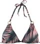 Lascana Triangel-bikinitop Reese met goudkleurige sierringen - Thumbnail 2