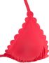 Lascana Triangel-bikinitop Scallop met gelaserde gegolfde rand - Thumbnail 3