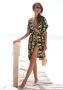 Lascana Tuniek kimono stijl all-over print blousejurk strandkleding - Thumbnail 3