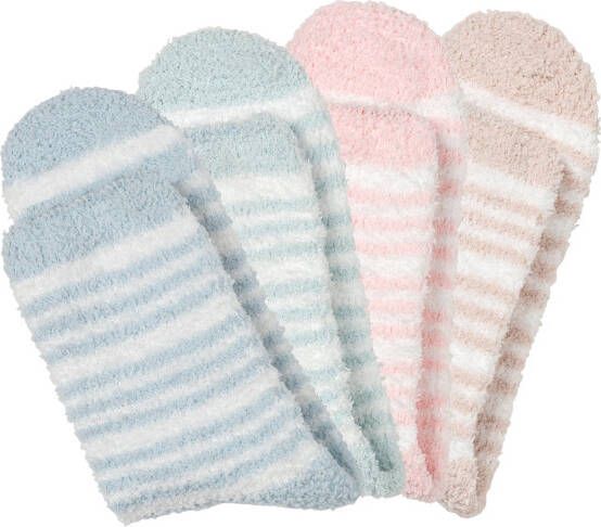Lascana Wellness-sokken in zachte en warme pluiskwaliteit (set 4 paar)