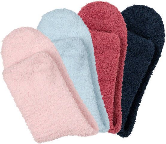 Lascana Wellness-sokken zacht en warm van pluiskwaliteit (set 4 paar)
