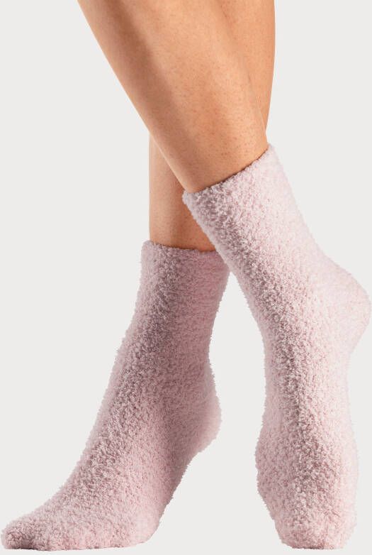 Lascana Wellness-sokken zacht en warm van pluiskwaliteit (set 4 paar)