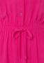 Lascana Zomerjurk Overhemdkraag en V-hals blousejurk met elastische tailleband - Thumbnail 4