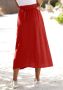 Lascana Zomerrok halflange rok van mix van linnen met knoopsluiting midi rok linnen rok - Thumbnail 2