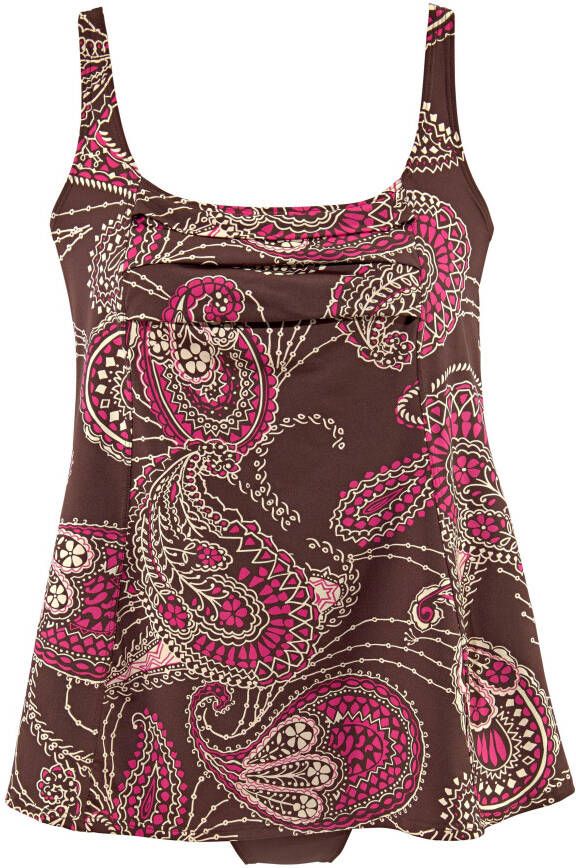 Lascana Zwemjurk met mooie print of unikleur