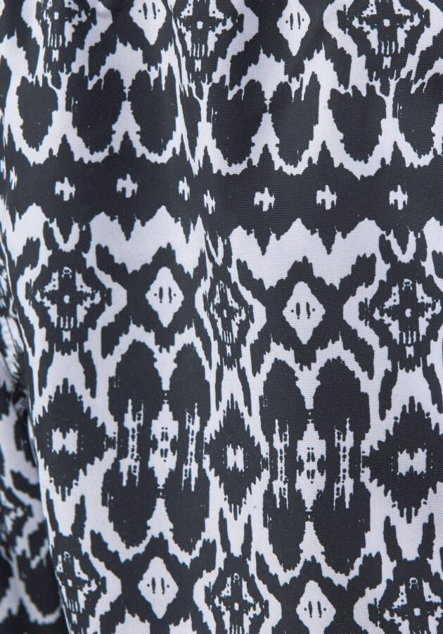 Lascana Zwemshort contrastrijke all-over print